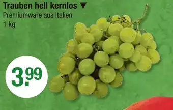 V Markt Trauben hell kernlos Angebot