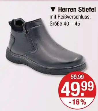 V Markt Herren stiefel Angebot