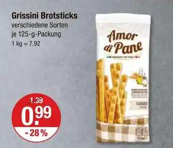V Markt Amor di pane grissini brotsticks Angebot