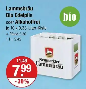 V Markt Neumarkter lammsbräu bio edelpils Angebot
