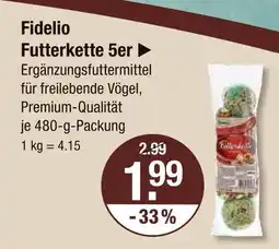 V Markt Fidelio futterkette 5er Angebot