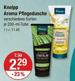 V Markt Kneipp aroma pflegedusche startklar Angebot