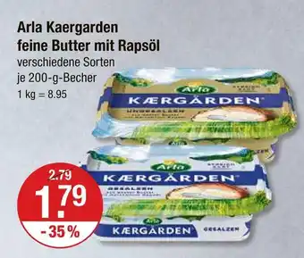 V Markt Arla kaergarden feine butter mit rapsöl Angebot