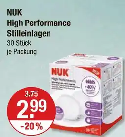 V Markt Nuk high performance stilleinlagen Angebot