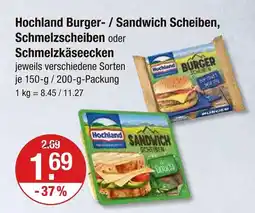 V Markt Hochland burger scheiben Angebot