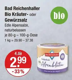 V Markt Bad reichenhaller bio kräuter- oder gewürzsalz Angebot