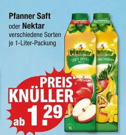V Markt Pfanner saft Angebot