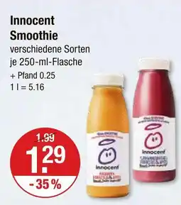 V Markt Innocent smoothie Angebot