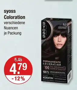 V Markt Syoss coloration Angebot