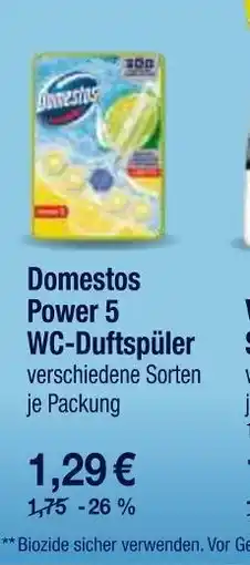 V Markt Domestos power 5 wc-duftspüler Angebot