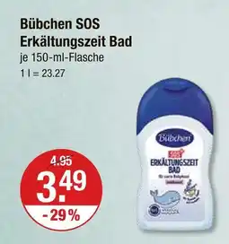 V Markt Bübchen sos erkältungszeit bad Angebot
