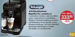 V Markt Delonghi kaffeevollautomat magnifica evo Angebot