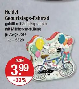 V Markt Heidel geburtstags-fahrrad Angebot