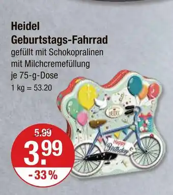 V Markt Heidel geburtstags-fahrrad Angebot