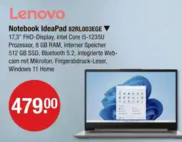 V Markt Lenovo notebook ideapad 82rl003ege Angebot