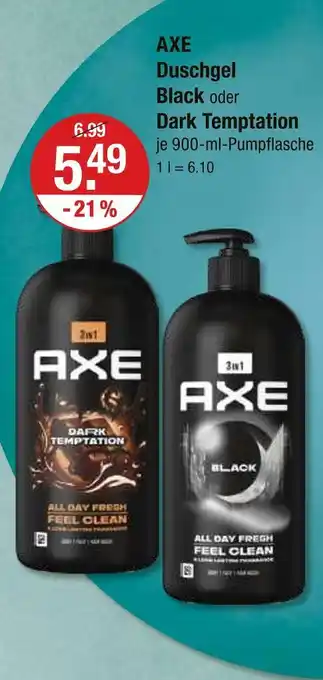 V Markt Axe black Angebot