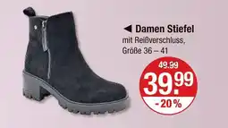 V Markt Damen stiefel Angebot