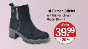 V Markt Damen stiefel Angebot