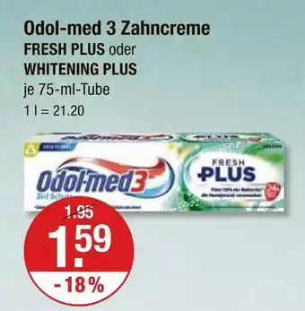 V Markt Odol-med 3 fresh plus Angebot