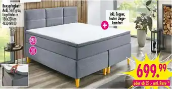 Möbel Boss Boxspringbett Ardi Angebot