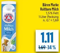 diska Bären Marke Haltbare Milch Angebot