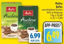 diska Melitta Kaffee Angebot