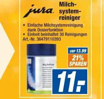 expert Techno Land jura Milchsystem -reiniger Angebot