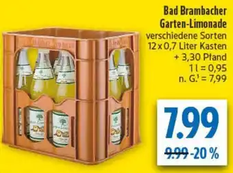 diska Bad Brambacher Garten-Limonade Angebot