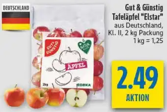 diska Gut & Günstig Tafeläpfel "Elstar" Angebot