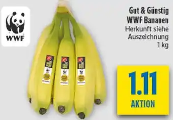 diska Gut & Günstig WWF Bananen Angebot
