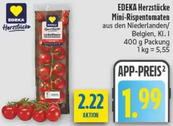 diska EDEKA Herzstücke Mini-Rispentomaten Angebot