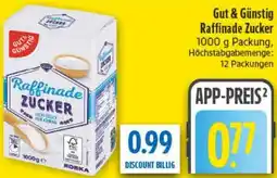 diska Gut & Günstig Raffinade Zucker Angebot