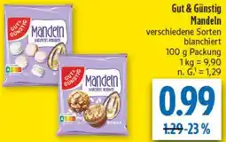 diska Gut & Günstig Mandeln Angebot
