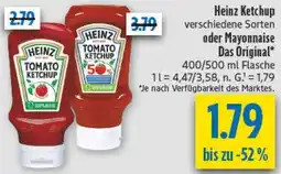 diska Heinz Ketchup oder Mayonnaise Das Original Angebot