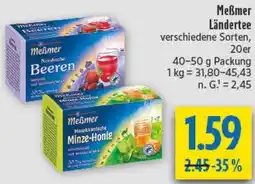 diska Meẞmer Ländertee Angebot