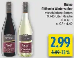 diska Divino Glühwein Winterzauber Angebot