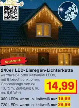 Jawoll 240er LED-Eisregen-Lichterkette Angebot