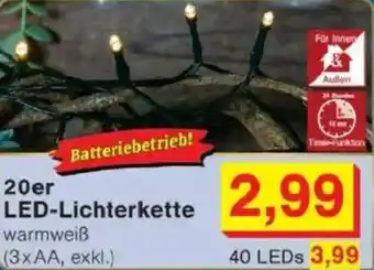 Jawoll 20er LED-Lichterkette Angebot