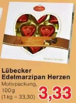 Jawoll Lübecker Edelmarzipan Herzen Angebot
