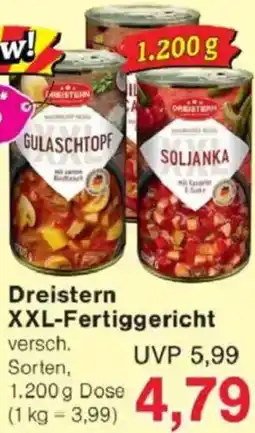 Jawoll Dreistern XXL-Fertiggericht Angebot