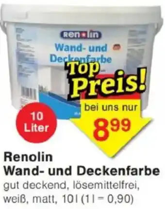 Jawoll Renolin Wand- und Deckenfarbe Angebot