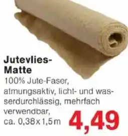 Jawoll Jutevlies- Matte Angebot