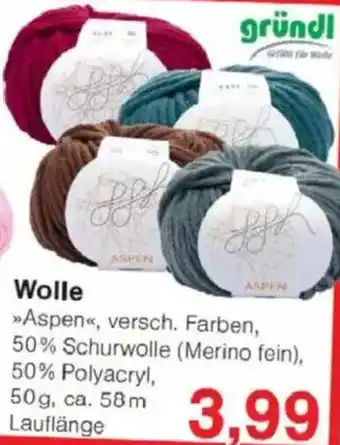 Jawoll Gründl Wolle Angebot