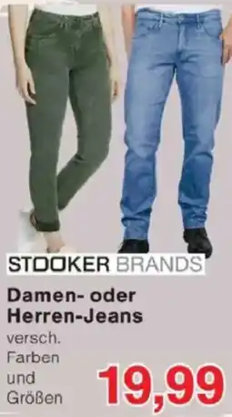 Jawoll STOOKER BRANDS Damen- oder Herren-Jeans Angebot