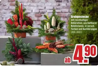 B1 Discount Baumarkt Grabgestecke Angebot