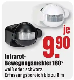 B1 Discount Baumarkt Infrarot- Bewegungsmelder Angebot