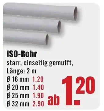 B1 Discount Baumarkt ISO-Rohr Angebot