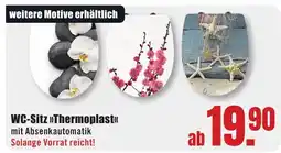 B1 Discount Baumarkt WC-Sitz >>Thermoplast<< Angebot