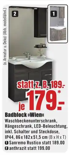 B1 Discount Baumarkt Badblock >>Wien<< Angebot