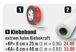 B1 Discount Baumarkt 1 Klebeband Angebot